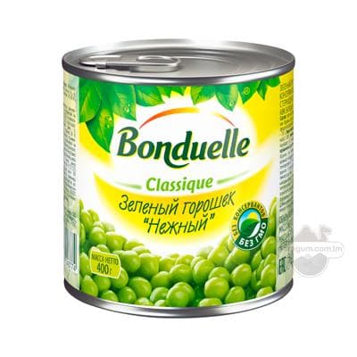 Ýaşyl nohut Bonduelle Klassik "Нежный", 425 gr