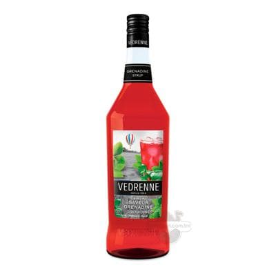 Kokteýl we limonadlar üçin sirop Vedrenne "Grenadine", 1 lt