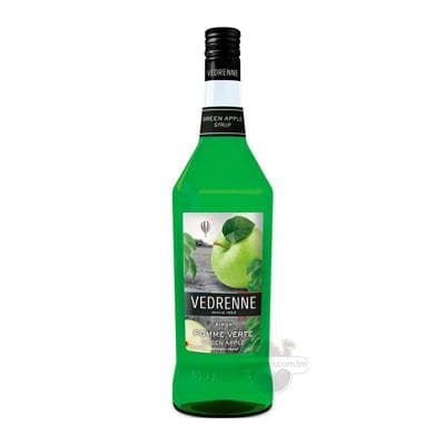 Kokteýl we limonadlar üçin sirop Vedrenne "Ýaşyl alma", 1 lt