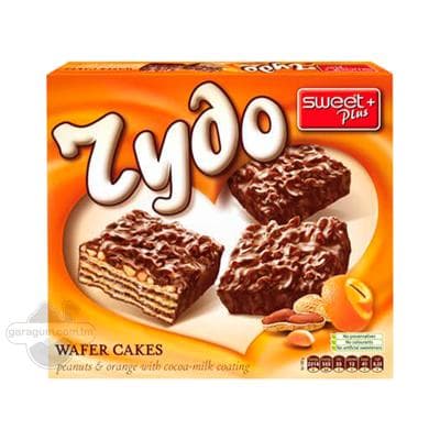Wafli torty Sweet Plus "Чудо" arahis we pyrtykally, 180 gr