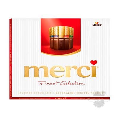Merci assorti süjileri, 250 gr
