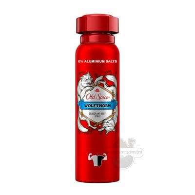 Dezodorant-spreý "Old Spice" Wolfthorn erkekler üçin, 150 ml
