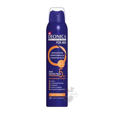 Antiperspirant Deonica For Men "Max Protection 5", 200 ml