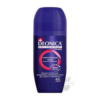 Antiperspirant Deonica For Men "Antibakteriýal effekti", 50 ml
