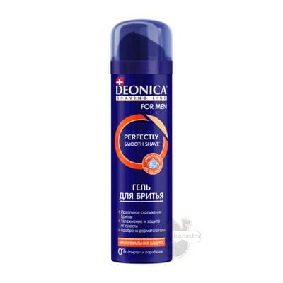 Sakgal syrmak üçin köpük Deonica For Men ýokary gorag, 200 ml