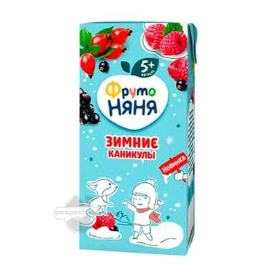 "ФрутоНяня" şire içgisi «Зимние каникулы», 200 ml