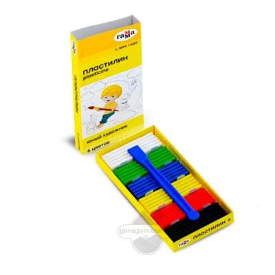Plastilin Гамма "Юный художник", 6 reňk