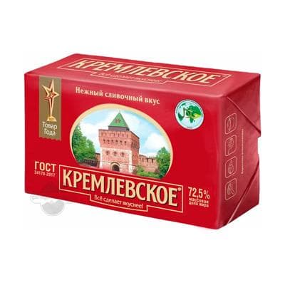 "Кремлевское" ösümlik-ýagly (Halal) 72.5 %, 1 kg