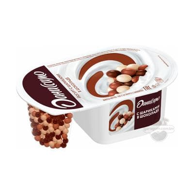 Ýogurt Даниссимо şarjagazly şokolatda, 6.9%, 105 gr