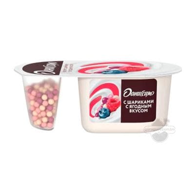 Ýogurt Даниссимо şarjagazly ir-iýmiş tagamly, 6.9%, 105 gr
