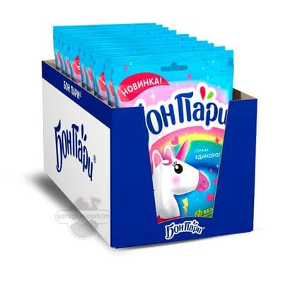 Çeýnelýän marmelad Бон Пари "Единорогов", 100 gr