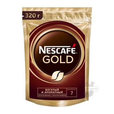 Kofe Nescafe Gold, paket gapda 320 gr