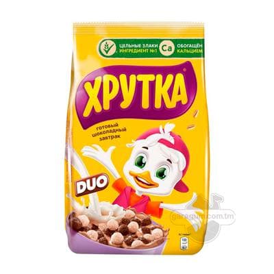 Taýýar ertirlik Nestle Хрутка Duo şokoladly şarjagazlar, 460 gr