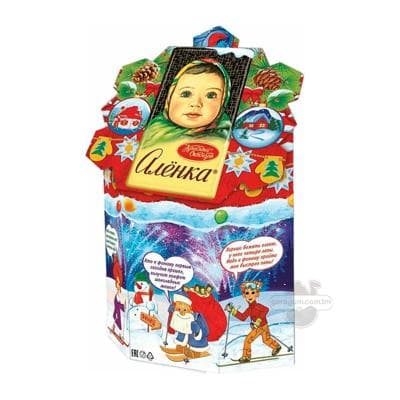 Täze ýyl sowgady Красный Октябрь "Аленка" Веселая девчонка, 400 gr