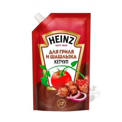 Ketçup Heinz Gril we çişlik üçin, 320 gr