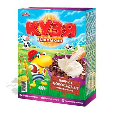 Ertirlik Кузя "Лакомкин" şokolad şarjagazlary, 215 gr