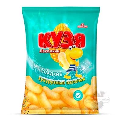 Süýji mekgejöwen taýajyklary Кузя "Лакомкин", 100 gr