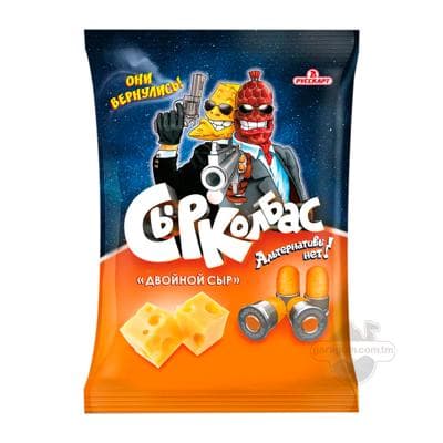 Mekgejöwen snekleri "Сырколбас" goşa peýnir tagamly 100 gr