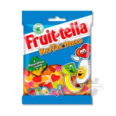 Çeýnelýän marmelad Fruit-tella "Cool Mix", 70 gr