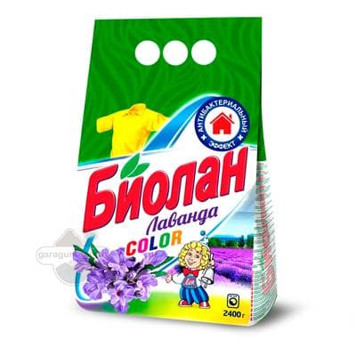 Kir ýuwujy soda Биолан "Color" lawanda (awtomat), 2400 gr