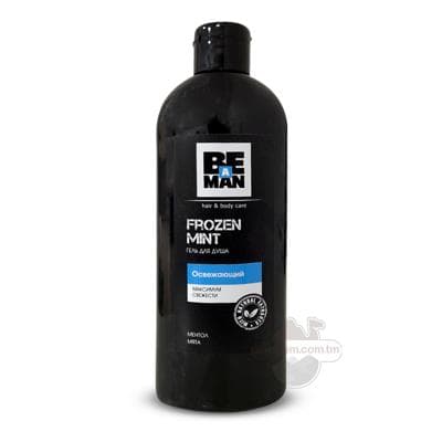 Duş geli Be A Man "Frozen Mint", 360 ml