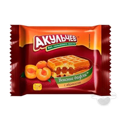 Biskwit Акульчев wafli erik tagamly, 50 gr