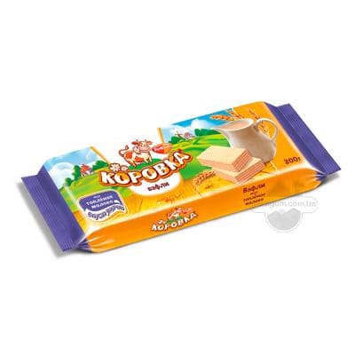 Wafli Рот Фронт "Коровка" bişirilen süýt tagamly, 300 gr