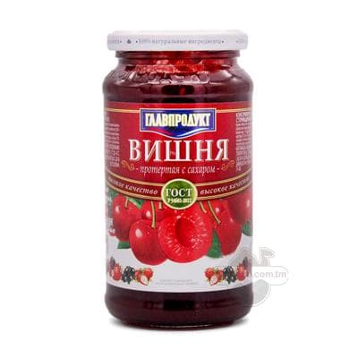 Ülje püresi "Главпродукт" şekerli, 550 gr