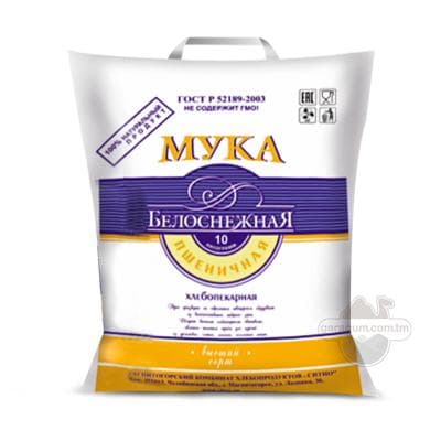 Bugdaý uny "Белоснежная сказка" ýokary hilli, 5 kg