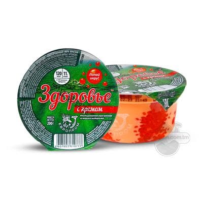 Kremli gyzyl ikra ЕВРОПРОМ "Здоровье", 200 gr