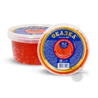 Gyzyl ikra ЕВРОПРОМ "Сказка", 450 gr