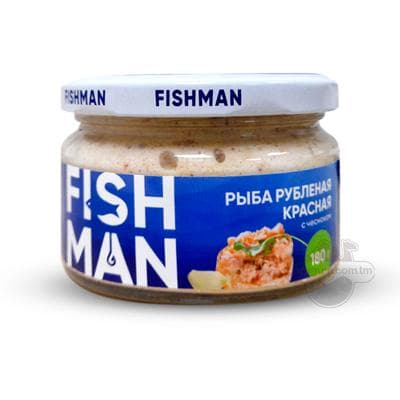 Dogralan gyzyl balyk sarymsakly ЕВРОПРОМ "Fishman", 180 gr