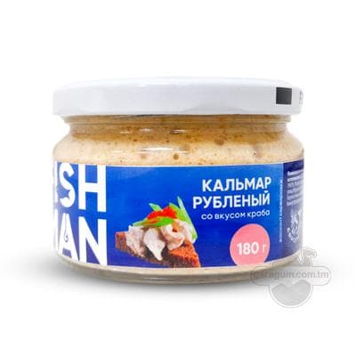 Dogralan kalmar krab tagamly ЕВРОПРОМ "Fishman", 180 gr