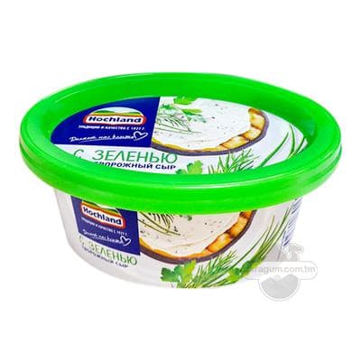 Doragly peýnir Hochland "Gök otly", 60%, 140 gr