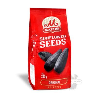 "Мартин" saýlama gowrulan gara çigit, 200 gr