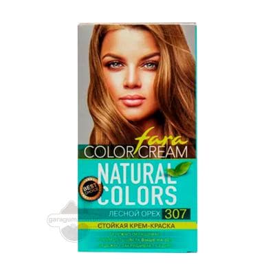 Saç üçin boýag Fara Natural Colors, №307 - Tokaý hozy