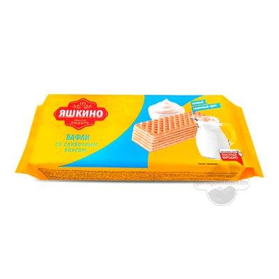 Wafli "Яшкино" kremli tagam bilen, 300 gr