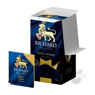 Gara çaý Richard "Royal Ceylon" haltajykly, 25 sany, 50 gr