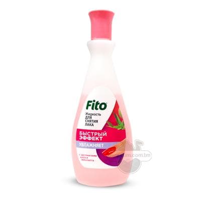 Lak aýyryjy suwuk serişde Fito "Tiz täsirli" aloe we ewkalipt ekstraktly, 100 ml