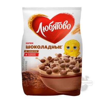 Taýýar ertirlik Любятово şokoladly şarjagazlar, 200 gr