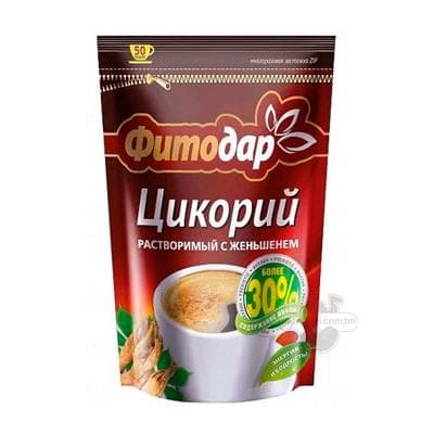 Kofe içgisi (Цикорий) ereýän "Фитодар" ženşenli, 100 gr