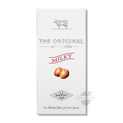 Süýtli şokolad Bucheron "Milky" tokaý hozly, 90 gr