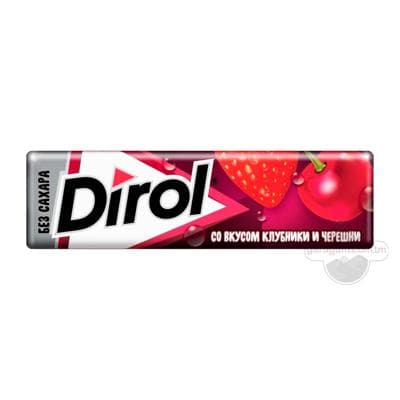 Sakgyç Dirol Ýertudana we çereşnýa tagamly,13.6 gr