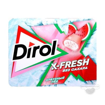 Sakgyç Dirol X-fresh Garpyzly buz, 16 gr