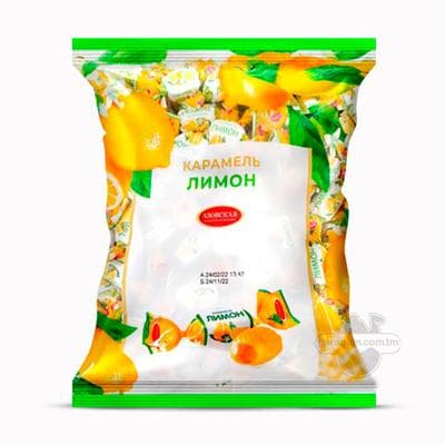 Karamel hurşly süýji Азовская "Limon", 500 gr