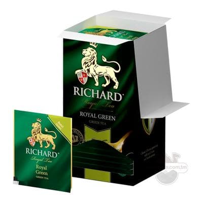 Gök çaý Richard "Royal Green" haltajykly, 2 gr (25 sany)