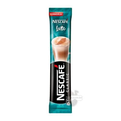 Ereýän kofe Nescafe Classic Latte, 18 gr