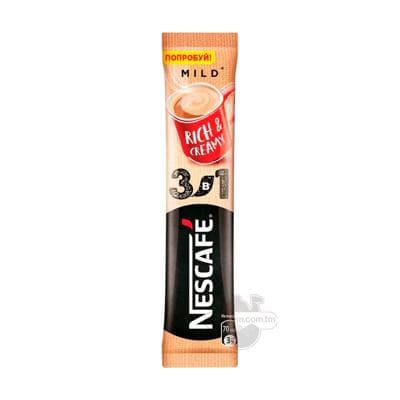 Ereýän kofe Nescafe "3 in 1 Mild", 14.5 gr
