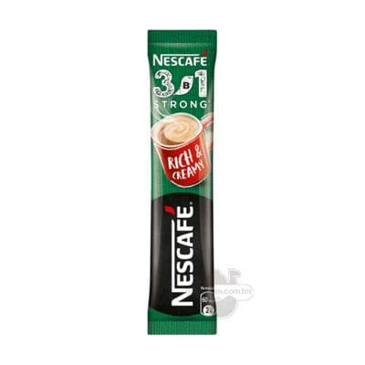 Ereýän kofe Nescafe "3 in 1 strong ", 14,5 gr
