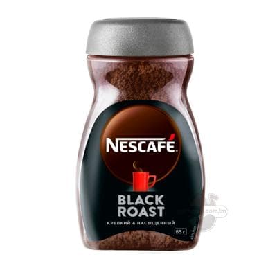 Kofe Nescafe Black Roast owradylan arabikaly, 85 gr